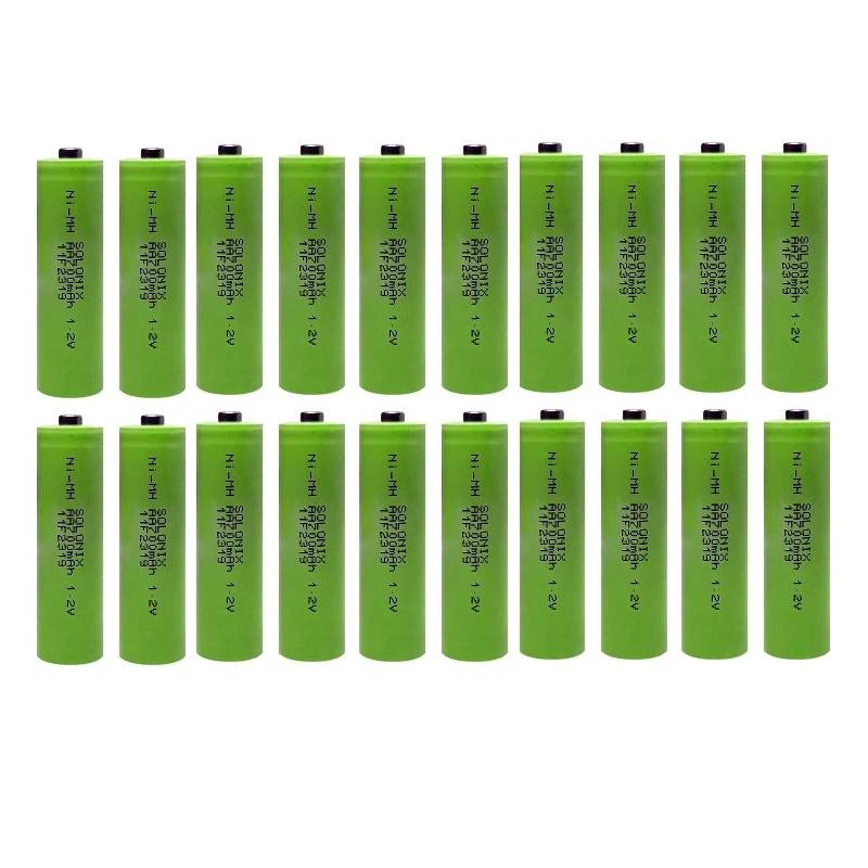 باتری قلمی شارژی سولونیکس Ni-MH مدل صنعتی