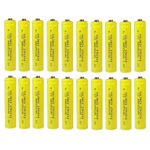 پک 20 عددی باتری شارژی نیم قلمی سولونیکس مدل صنعتی Ni-Cd