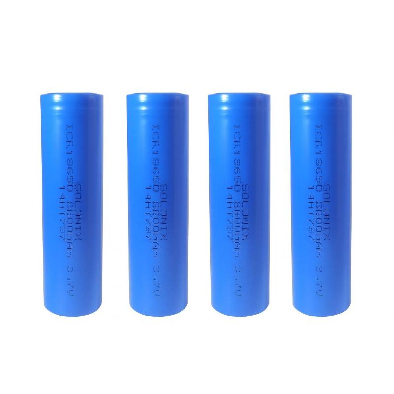 پک 4 عددی باتری لیتیوم یون 3.7 ولت قابل شارژ سولونیکس مدل ICR 18650 ظرفیت 2600 میلی آمپر پک 4 عددی باتری لیتیوم یون 3.7 ولت قابل شارژ سولونیکس مدل ICR 18650 ظرفیت 2600 میلی آمپر