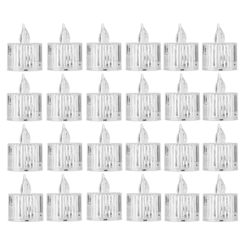 پک 24 عددی شمع وارمر led مدل کریسمس