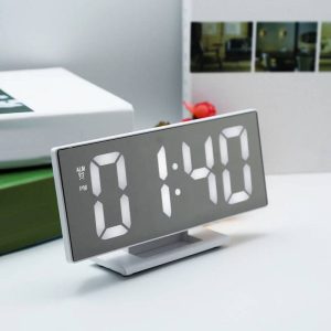 ساعت رومیزی مدل آینه ای