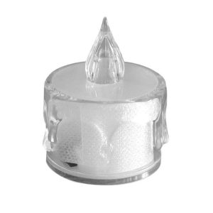 شمع وارمر  LED شفاف طرح اشک