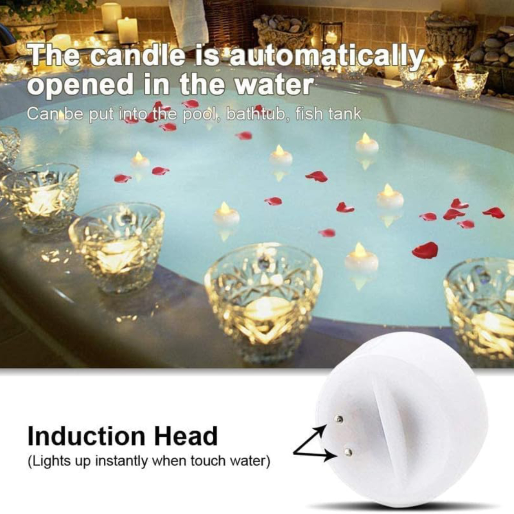 شمع شناور مدل Floating(18)