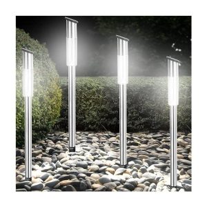 چراغ پارکی خورشیدی سولونیکس مدل قلمی