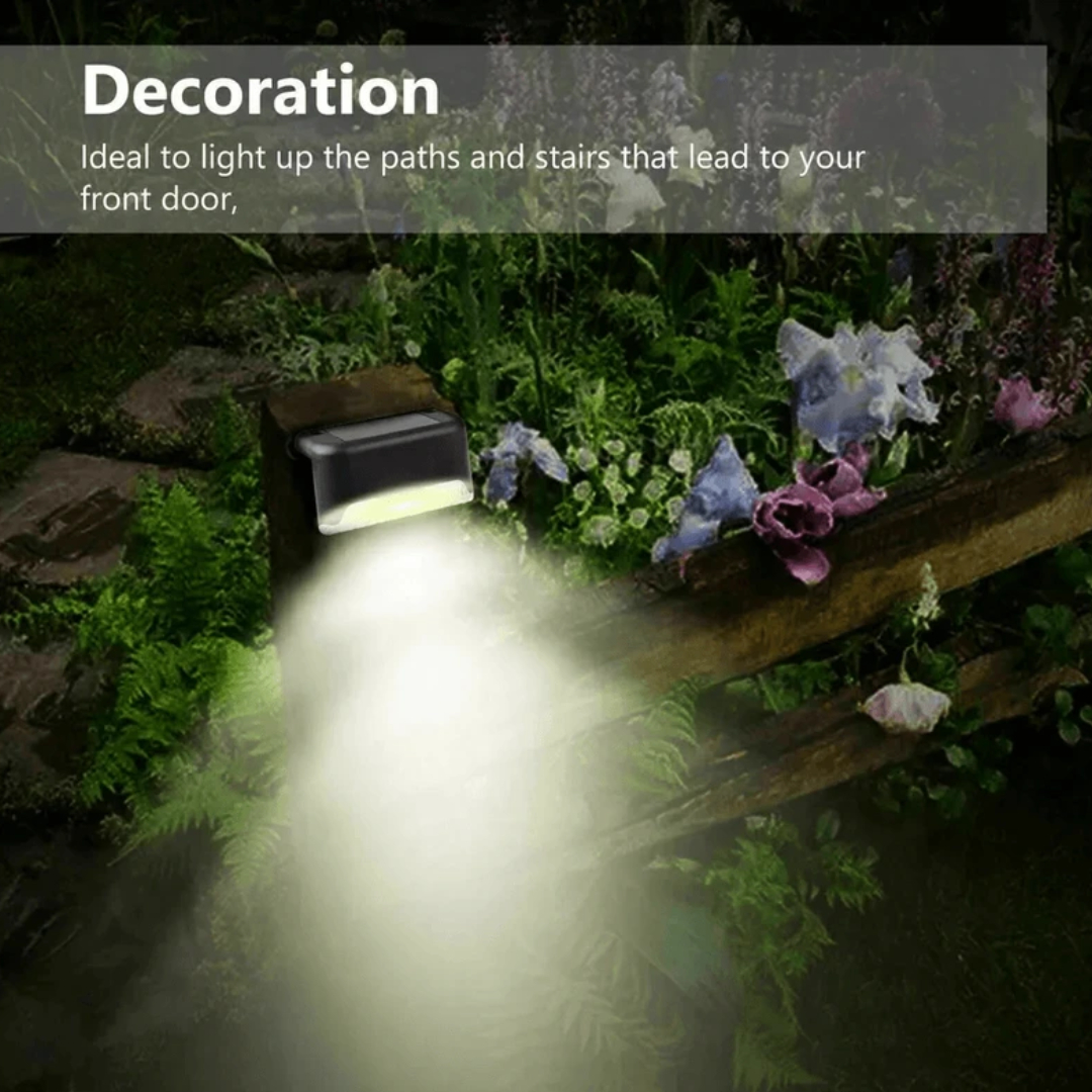 چراغ پارکی خورشیدی طرح لب پله ای مدل Patio Planet(10)