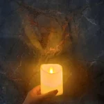 شمع ال ای دی مدل متحرک کد 10