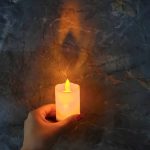 شمع LED مدل شعله