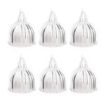 خرید شمع LED مدل کریستالی شفاف طرح SUN