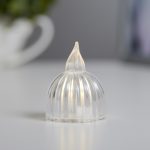 شمع LED مدل کریستالی شفاف