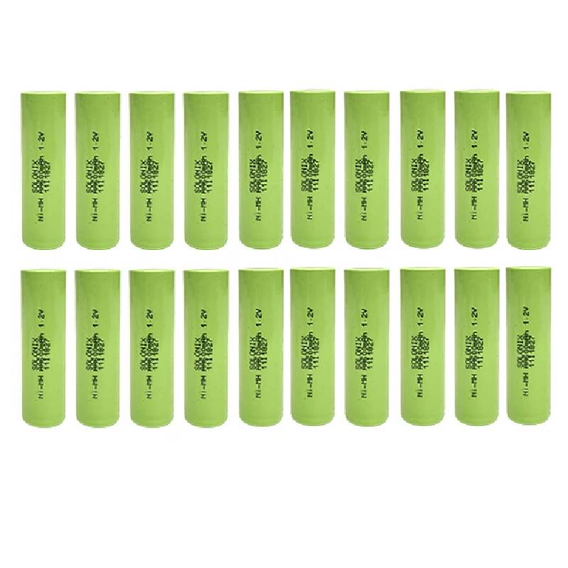 قیمت باتری قلمی شارژی سولونیکس مدل Ni-MH صنعتی 600mAh