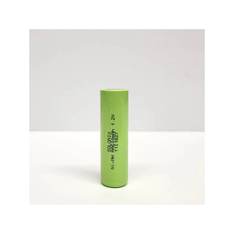 باتری قلمی قابل شارژ سولونیکس مدل Ni-MH صنعتی 600mAh