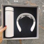 ست هدیه مدل ماساژور گردنی و فلاسک نیم لیتری