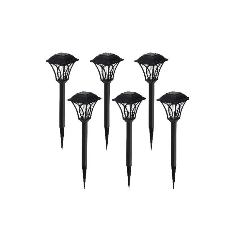 پک 6 عددی چراغ چمنی خورشیدی مدل solo30 پک 6 عددی چراغ چمنی خورشیدی مدل solo30