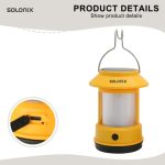 قیمت چراغ شارژی فانوسی سولونیکس مدل 7998