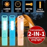 خرید چراغ قوه شارژی زوم دار