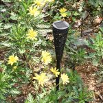 قیمت چراغ خورشیدی باغی مدل مخروطی