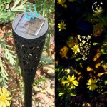 خرید چراغ خورشیدی پارکی مدل مخروطی