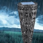 چراغ خورشیدی چمنی مدل مخروطی