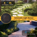 خریدچراغ چمنی خورشیدی مدل مخروطی