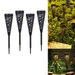 خرید چراغ باغی خورشیدی مدل مخروطی