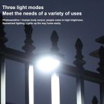 چراغ دیواری خورشیدی