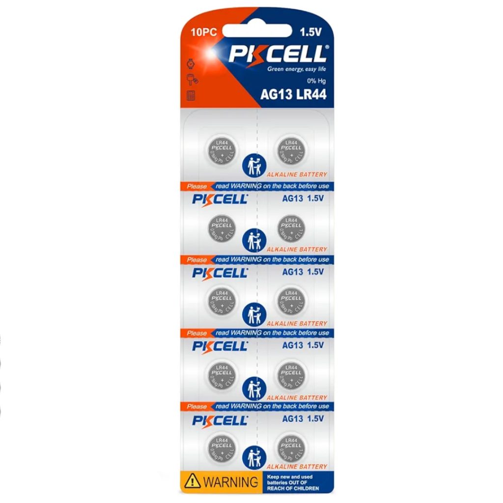 باتری ساعتی PKCELL مدل AG13 LR44